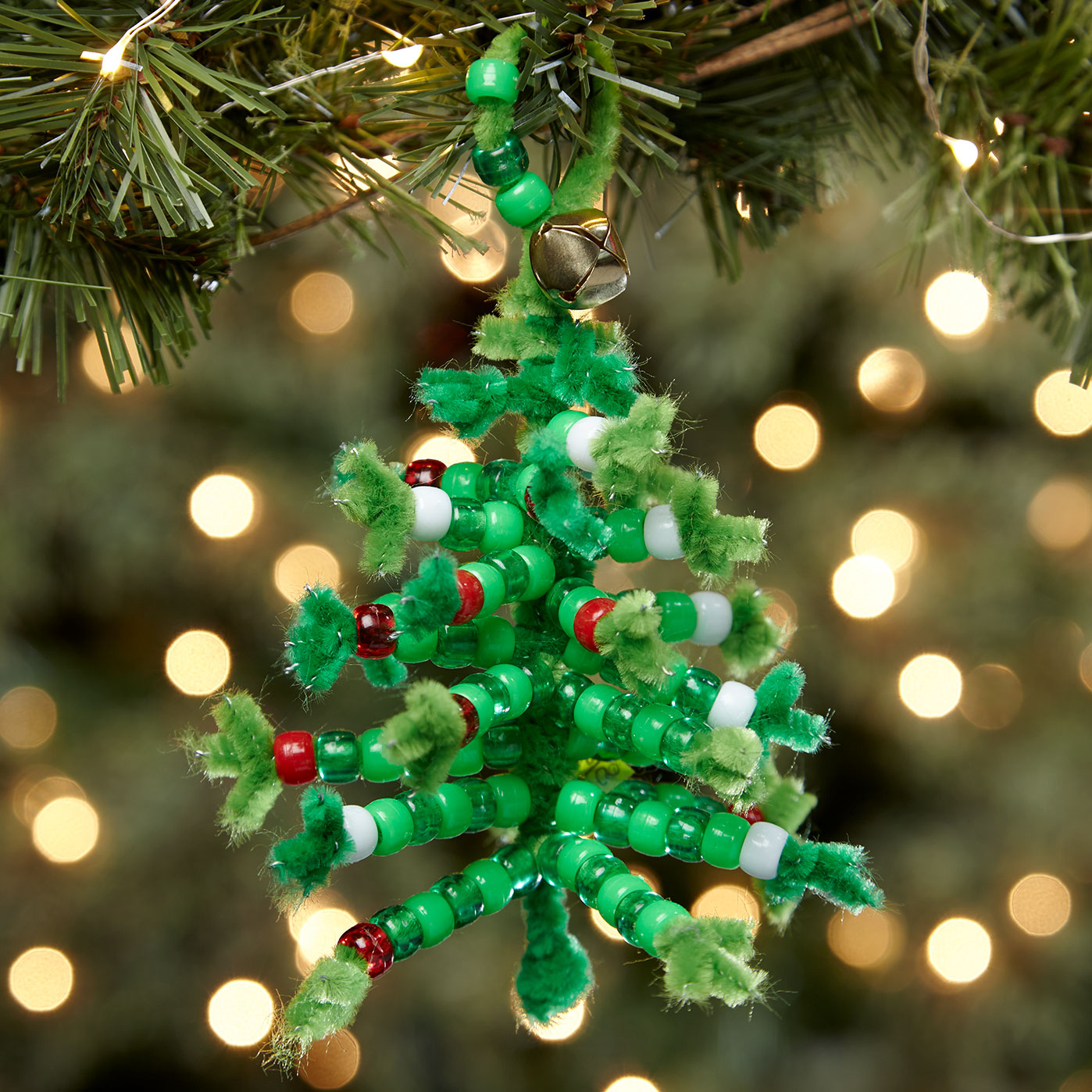 beaded chenille stem christmas tree beaded chenille stem christmas tree